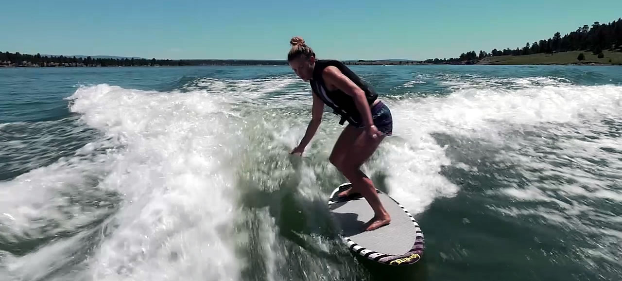 keyhole state park lake surfing