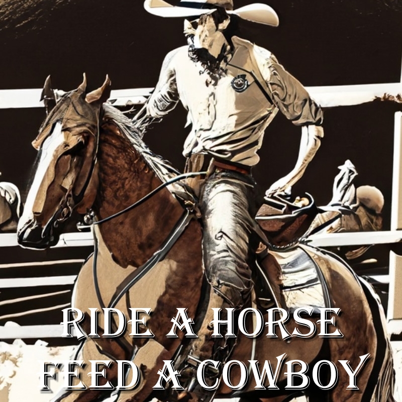 Ride a Horse Feed a Cowboy
